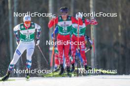 03.03.2024, Lahti, Finland (FIN): Niklas Malacinski (USA) - FIS world cup nordic combined men, individual gundersen HS130/10km, Lahti (FIN). www.nordicfocus.com. © Thibaut/NordicFocus. Every downloaded picture is fee-liable.