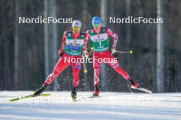 03.03.2024, Lahti, Finland (FIN): Johannes Lamparter (AUT) - FIS world cup nordic combined men, individual gundersen HS130/10km, Lahti (FIN). www.nordicfocus.com. © Thibaut/NordicFocus. Every downloaded picture is fee-liable.