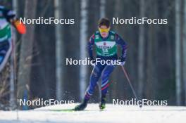 03.03.2024, Lahti, Finland (FIN): Matteo Baud (FRA) - FIS world cup nordic combined men, individual gundersen HS130/10km, Lahti (FIN). www.nordicfocus.com. © Thibaut/NordicFocus. Every downloaded picture is fee-liable.