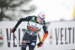 02.03.2024, Lahti, Finland (FIN): Vinzenz Geiger (GER) - FIS world cup nordic combined men, team sprint HS130/2x7.5km, Lahti (FIN). www.nordicfocus.com. © Thibaut/NordicFocus. Every downloaded picture is fee-liable.