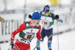 02.03.2024, Lahti, Finland (FIN): Grant Andrews (USA) - FIS world cup nordic combined men, team sprint HS130/2x7.5km, Lahti (FIN). www.nordicfocus.com. © Thibaut/NordicFocus. Every downloaded picture is fee-liable.