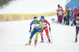 02.03.2024, Lahti, Finland (FIN): Vid Vrhovnik (SLO) - FIS world cup nordic combined men, team sprint HS130/2x7.5km, Lahti (FIN). www.nordicfocus.com. © Thibaut/NordicFocus. Every downloaded picture is fee-liable.