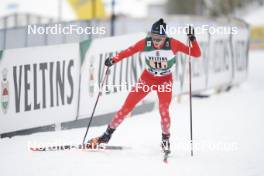 02.03.2024, Lahti, Finland (FIN): Stephen Schumann (USA) - FIS world cup nordic combined men, team sprint HS130/2x7.5km, Lahti (FIN). www.nordicfocus.com. © Thibaut/NordicFocus. Every downloaded picture is fee-liable.