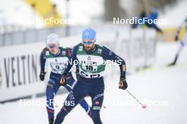 02.03.2024, Lahti, Finland (FIN): Raffaele Buzzi (ITA) - FIS world cup nordic combined men, team sprint HS130/2x7.5km, Lahti (FIN). www.nordicfocus.com. © Thibaut/NordicFocus. Every downloaded picture is fee-liable.