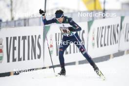02.03.2024, Lahti, Finland (FIN): Aaron Kostner (ITA) - FIS world cup nordic combined men, team sprint HS130/2x7.5km, Lahti (FIN). www.nordicfocus.com. © Thibaut/NordicFocus. Every downloaded picture is fee-liable.