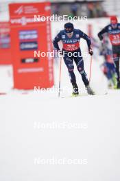 09.03.2024, Oslo, Norway (NOR): Iacopo Bortolas (ITA) - FIS world cup nordic combined men, individual gundersen HS134/10km, Oslo (NOR). www.nordicfocus.com. © Thibaut/NordicFocus. Every downloaded picture is fee-liable.