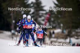 10.03.2024, Oslo, Norway (NOR): Antoine Gerard (FRA) - FIS world cup nordic combined men, individual gundersen HS134/10km, Oslo (NOR). www.nordicfocus.com. © Thibaut/NordicFocus. Every downloaded picture is fee-liable.