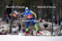 10.03.2024, Oslo, Norway (NOR): Matic Garbajs (SLO) - FIS world cup nordic combined men, individual gundersen HS134/10km, Oslo (NOR). www.nordicfocus.com. © Thibaut/NordicFocus. Every downloaded picture is fee-liable.
