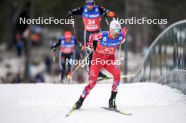 10.03.2024, Oslo, Norway (NOR): Lukas Greiderer (AUT) - FIS world cup nordic combined men, individual gundersen HS134/10km, Oslo (NOR). www.nordicfocus.com. © Thibaut/NordicFocus. Every downloaded picture is fee-liable.