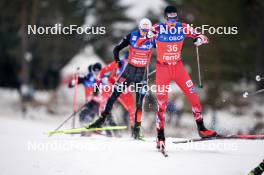 10.03.2024, Oslo, Norway (NOR): Paul Walcher (AUT) - FIS world cup nordic combined men, individual gundersen HS134/10km, Oslo (NOR). www.nordicfocus.com. © Thibaut/NordicFocus. Every downloaded picture is fee-liable.