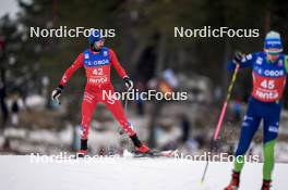10.03.2024, Oslo, Norway (NOR): Grant Andrews (USA) - FIS world cup nordic combined men, individual gundersen HS134/10km, Oslo (NOR). www.nordicfocus.com. © Thibaut/NordicFocus. Every downloaded picture is fee-liable.