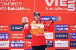 17.03.2024, Trondheim, Norway (NOR): Jarl Magnus Riiber (NOR) - FIS world cup nordic combined men, cups, Trondheim (NOR). www.nordicfocus.com. © Thibaut/NordicFocus. Every downloaded picture is fee-liable.