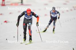17.03.2024, Trondheim, Norway (NOR): Johannes Rydzek (GER) - FIS world cup nordic combined men, individual gundersen HS138/10km, Trondheim (NOR). www.nordicfocus.com. © Thibaut/NordicFocus. Every downloaded picture is fee-liable.