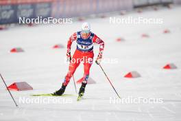 17.03.2024, Trondheim, Norway (NOR): Lukas Greiderer (AUT) - FIS world cup nordic combined men, individual gundersen HS138/10km, Trondheim (NOR). www.nordicfocus.com. © Thibaut/NordicFocus. Every downloaded picture is fee-liable.
