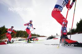 17.03.2024, Trondheim, Norway (NOR): Fabio Obermeyr (AUT) - FIS world cup nordic combined men, individual gundersen HS138/10km, Trondheim (NOR). www.nordicfocus.com. © Thibaut/NordicFocus. Every downloaded picture is fee-liable.