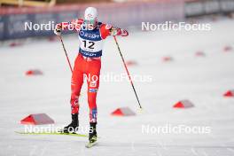 17.03.2024, Trondheim, Norway (NOR): Lukas Greiderer (AUT) - FIS world cup nordic combined men, individual gundersen HS138/10km, Trondheim (NOR). www.nordicfocus.com. © Thibaut/NordicFocus. Every downloaded picture is fee-liable.