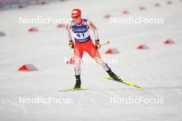 17.03.2024, Trondheim, Norway (NOR): Pascal Mueller (SUI) - FIS world cup nordic combined men, individual gundersen HS138/10km, Trondheim (NOR). www.nordicfocus.com. © Thibaut/NordicFocus. Every downloaded picture is fee-liable.