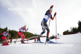 17.03.2024, Trondheim, Norway (NOR): Martin Fritz (AUT), Wendelin Thannheimer (GER), (l-r)  - FIS world cup nordic combined men, individual gundersen HS138/10km, Trondheim (NOR). www.nordicfocus.com. © Thibaut/NordicFocus. Every downloaded picture is fee-liable.