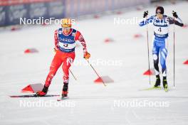 17.03.2024, Trondheim, Norway (NOR): Franz-Josef Rehrl (AUT) - FIS world cup nordic combined men, individual gundersen HS138/10km, Trondheim (NOR). www.nordicfocus.com. © Thibaut/NordicFocus. Every downloaded picture is fee-liable.