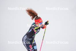 16.03.2024, Trondheim, Norway (NOR): Nathalie Armbruster (GER) - FIS world cup nordic combined men, mixed team HS100/4x5km, Trondheim (NOR). www.nordicfocus.com. © Thibaut/NordicFocus. Every downloaded picture is fee-liable.