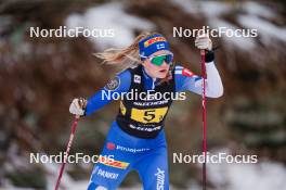 16.03.2024, Trondheim, Norway (NOR): Heta Hirvonen (FIN) - FIS world cup nordic combined men, mixed team HS100/4x5km, Trondheim (NOR). www.nordicfocus.com. © Thibaut/NordicFocus. Every downloaded picture is fee-liable.