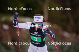 16.03.2024, Trondheim, Norway (NOR): Gyda Westvold Hansen (NOR) - FIS world cup nordic combined men, mixed team HS100/4x5km, Trondheim (NOR). www.nordicfocus.com. © Thibaut/NordicFocus. Every downloaded picture is fee-liable.