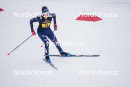 16.03.2024, Trondheim, Norway (NOR): Veronica Gianmoena (ITA) - FIS world cup nordic combined men, mixed team HS100/4x5km, Trondheim (NOR). www.nordicfocus.com. © Thibaut/NordicFocus. Every downloaded picture is fee-liable.