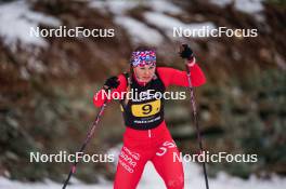 16.03.2024, Trondheim, Norway (NOR): Annika Malacinski (USA) - FIS world cup nordic combined men, mixed team HS100/4x5km, Trondheim (NOR). www.nordicfocus.com. © Thibaut/NordicFocus. Every downloaded picture is fee-liable.