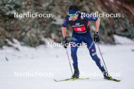 16.03.2024, Trondheim, Norway (NOR): Aaron Kostner (ITA) - FIS world cup nordic combined men, mixed team HS100/4x5km, Trondheim (NOR). www.nordicfocus.com. © Thibaut/NordicFocus. Every downloaded picture is fee-liable.