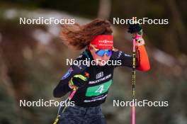 16.03.2024, Trondheim, Norway (NOR): Nathalie Armbruster (GER) - FIS world cup nordic combined men, mixed team HS100/4x5km, Trondheim (NOR). www.nordicfocus.com. © Thibaut/NordicFocus. Every downloaded picture is fee-liable.