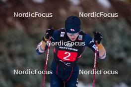 16.03.2024, Trondheim, Norway (NOR): Ryota Yamamoto (JPN) - FIS world cup nordic combined men, mixed team HS100/4x5km, Trondheim (NOR). www.nordicfocus.com. © Thibaut/NordicFocus. Every downloaded picture is fee-liable.