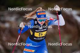 16.03.2024, Trondheim, Norway (NOR): Heta Hirvonen (FIN) - FIS world cup nordic combined men, mixed team HS100/4x5km, Trondheim (NOR). www.nordicfocus.com. © Thibaut/NordicFocus. Every downloaded picture is fee-liable.
