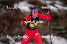 16.03.2024, Trondheim, Norway (NOR): Annika Malacinski (USA) - FIS world cup nordic combined men, mixed team HS100/4x5km, Trondheim (NOR). www.nordicfocus.com. © Thibaut/NordicFocus. Every downloaded picture is fee-liable.