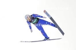 16.03.2024, Trondheim, Norway (NOR): Manuel Faisst (GER) - FIS world cup nordic combined men, mixed team HS100/4x5km, Trondheim (NOR). www.nordicfocus.com. © Thibaut/NordicFocus. Every downloaded picture is fee-liable.