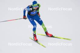 16.03.2024, Trondheim, Norway (NOR): Gasper Brecl (SLO) - FIS world cup nordic combined men, mixed team HS100/4x5km, Trondheim (NOR). www.nordicfocus.com. © Thibaut/NordicFocus. Every downloaded picture is fee-liable.