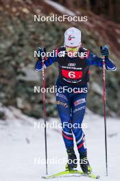16.03.2024, Trondheim, Norway (NOR): Matteo Baud (FRA) - FIS world cup nordic combined men, mixed team HS100/4x5km, Trondheim (NOR). www.nordicfocus.com. © Thibaut/NordicFocus. Every downloaded picture is fee-liable.