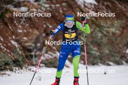 16.03.2024, Trondheim, Norway (NOR): Ema Volavsek (SLO) - FIS world cup nordic combined men, mixed team HS100/4x5km, Trondheim (NOR). www.nordicfocus.com. © Thibaut/NordicFocus. Every downloaded picture is fee-liable.