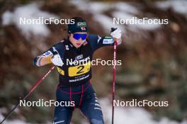 16.03.2024, Trondheim, Norway (NOR): Yuna Kasai (JPN) - FIS world cup nordic combined men, mixed team HS100/4x5km, Trondheim (NOR). www.nordicfocus.com. © Thibaut/NordicFocus. Every downloaded picture is fee-liable.