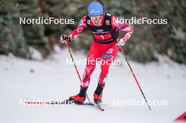 16.03.2024, Trondheim, Norway (NOR): Stefan Rettenegger (AUT) - FIS world cup nordic combined men, mixed team HS100/4x5km, Trondheim (NOR). www.nordicfocus.com. © Thibaut/NordicFocus. Every downloaded picture is fee-liable.