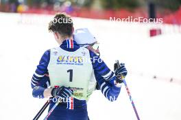23.03.2024, Meribel, France (FRA): Matteo Baud (FRA), Antoine Gerard (FRA), (l-r)  - French Championships nordic combined, Meribel (FRA). www.nordicfocus.com. © Thibaut/NordicFocus. Every downloaded picture is fee-liable.
