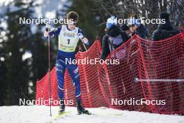 23.03.2024, Meribel, France (FRA): Matteo Baud (FRA) - French Championships nordic combined, Meribel (FRA). www.nordicfocus.com. © Thibaut/NordicFocus. Every downloaded picture is fee-liable.