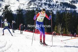 23.03.2024, Meribel, France (FRA): Luc Balland (FRA) - French Championships nordic combined, Meribel (FRA). www.nordicfocus.com. © Thibaut/NordicFocus. Every downloaded picture is fee-liable.