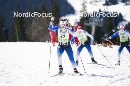 23.03.2024, Meribel, France (FRA): Maela Didier (FRA) - French Championships nordic combined, Meribel (FRA). www.nordicfocus.com. © Thibaut/NordicFocus. Every downloaded picture is fee-liable.