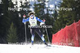 23.03.2024, Meribel, France (FRA): Gabin Haton (FRA) - French Championships nordic combined, Meribel (FRA). www.nordicfocus.com. © Thibaut/NordicFocus. Every downloaded picture is fee-liable.