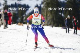 23.03.2024, Meribel, France (FRA): Romane Baud (FRA) - French Championships nordic combined, Meribel (FRA). www.nordicfocus.com. © Thibaut/NordicFocus. Every downloaded picture is fee-liable.
