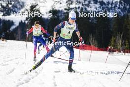 23.03.2024, Meribel, France (FRA): Lilian Treand (FRA) - French Championships nordic combined, Meribel (FRA). www.nordicfocus.com. © Thibaut/NordicFocus. Every downloaded picture is fee-liable.