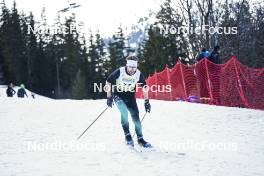 23.03.2024, Meribel, France (FRA): Nicolas Martin (FRA) - French Championships nordic combined, Meribel (FRA). www.nordicfocus.com. © Thibaut/NordicFocus. Every downloaded picture is fee-liable.