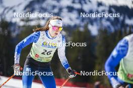 23.03.2024, Meribel, France (FRA): Justine Mengin (FRA) - French Championships nordic combined, Meribel (FRA). www.nordicfocus.com. © Thibaut/NordicFocus. Every downloaded picture is fee-liable.