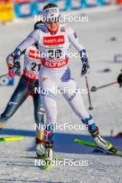 13.01.2024, Oberstdorf, Germany (GER): Marte Leinan Lund (NOR) - FIS world cup nordic combined women, individual gundersen HS106/5km, Oberstdorf (GER). www.nordicfocus.com. © Volk/NordicFocus. Every downloaded picture is fee-liable.