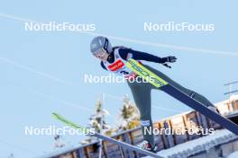 13.01.2024, Oberstdorf, Germany (GER): Mille Marie Hagen (NOR) - FIS world cup nordic combined women, individual gundersen HS106/5km, Oberstdorf (GER). www.nordicfocus.com. © Volk/NordicFocus. Every downloaded picture is fee-liable.